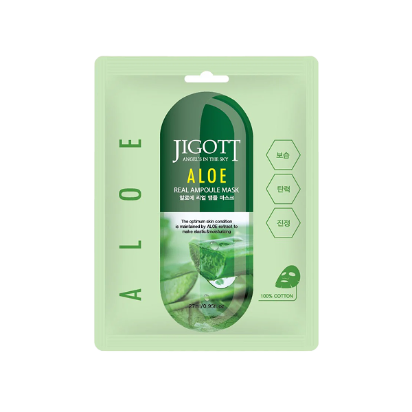 Jigott Masque en tissu à l'extrait d'aloès